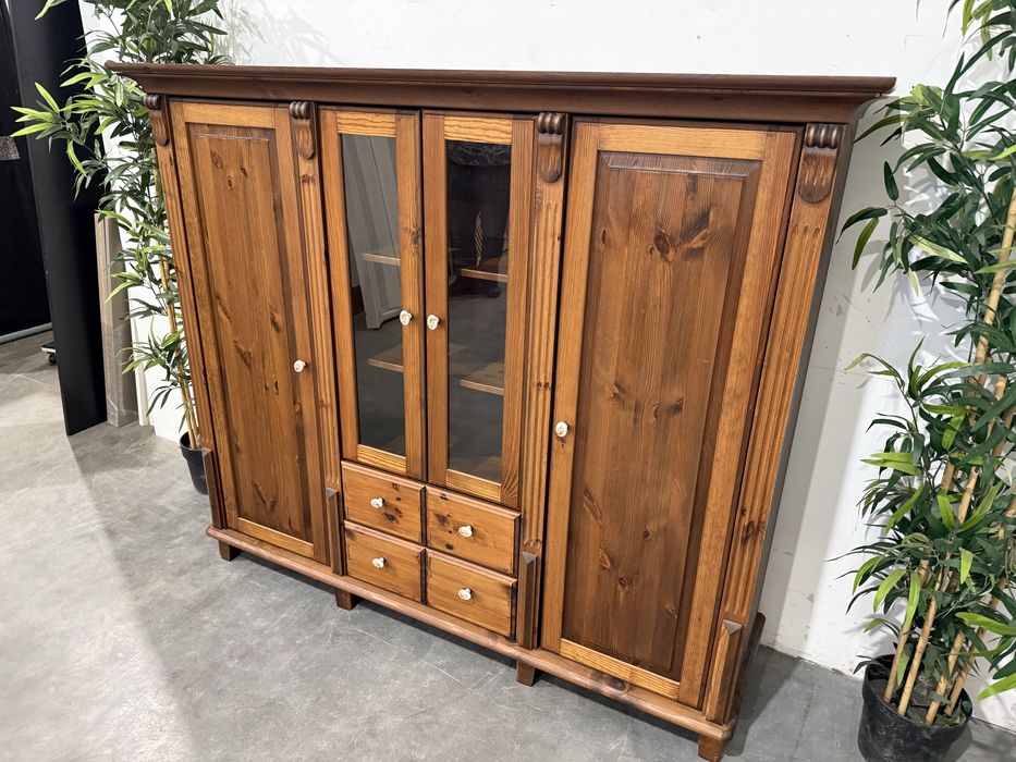 Piękny sosnowy kredens serwantka komoda super stan dowóz wysyłka