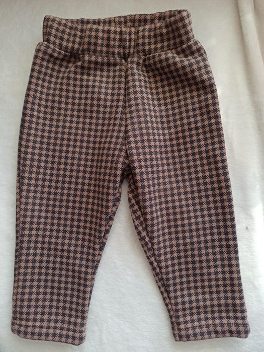 Elegancki komplet 74 np. do chrztu (bluzka i spodnie)