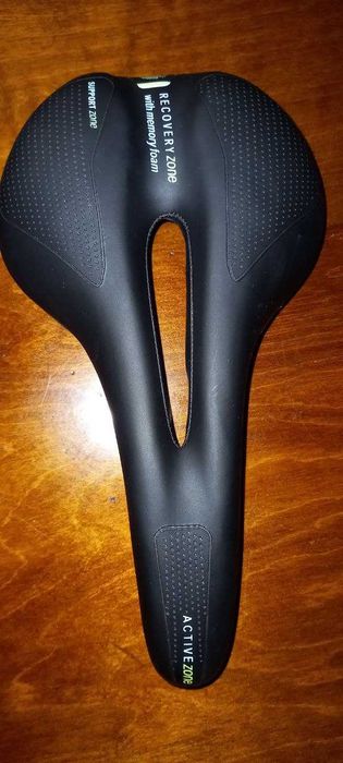 Седло велосипедное узкое, эргономичное сиденье вело
