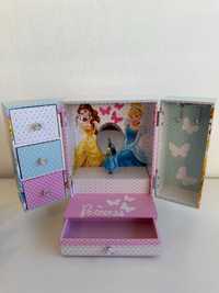 Guarda Jóias / Caixa de Música Princesas Disney