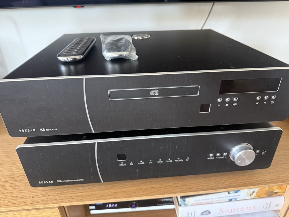 Wzmacniacz Roksan K3 i K3 CD DI z DAC BT