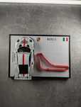Модель Bburago Porsche 911 RSR GT 1:24 З 3D Трасою Italy GP Monza