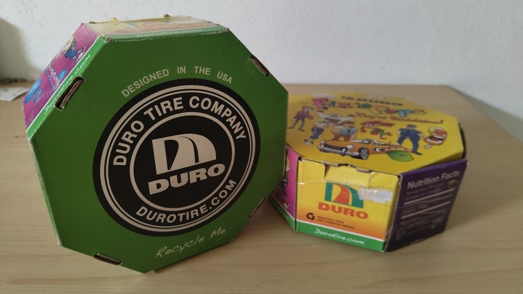 Par de pneus Duro Fixie Pops
