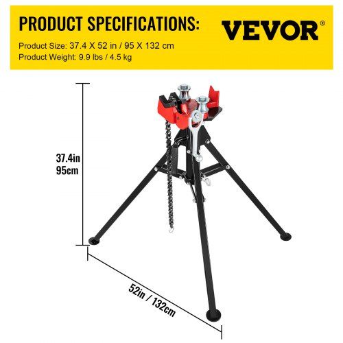 Modelo TP-425 Torno de corrente portátil torno de tubo de corrente