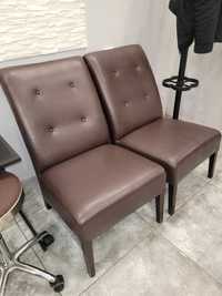 Fotel skórzany, krzesła