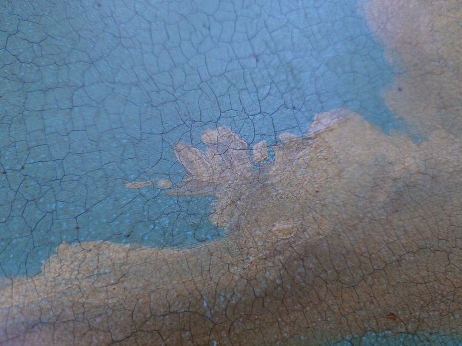 Картина антикварна "Курск. Городская ветка"