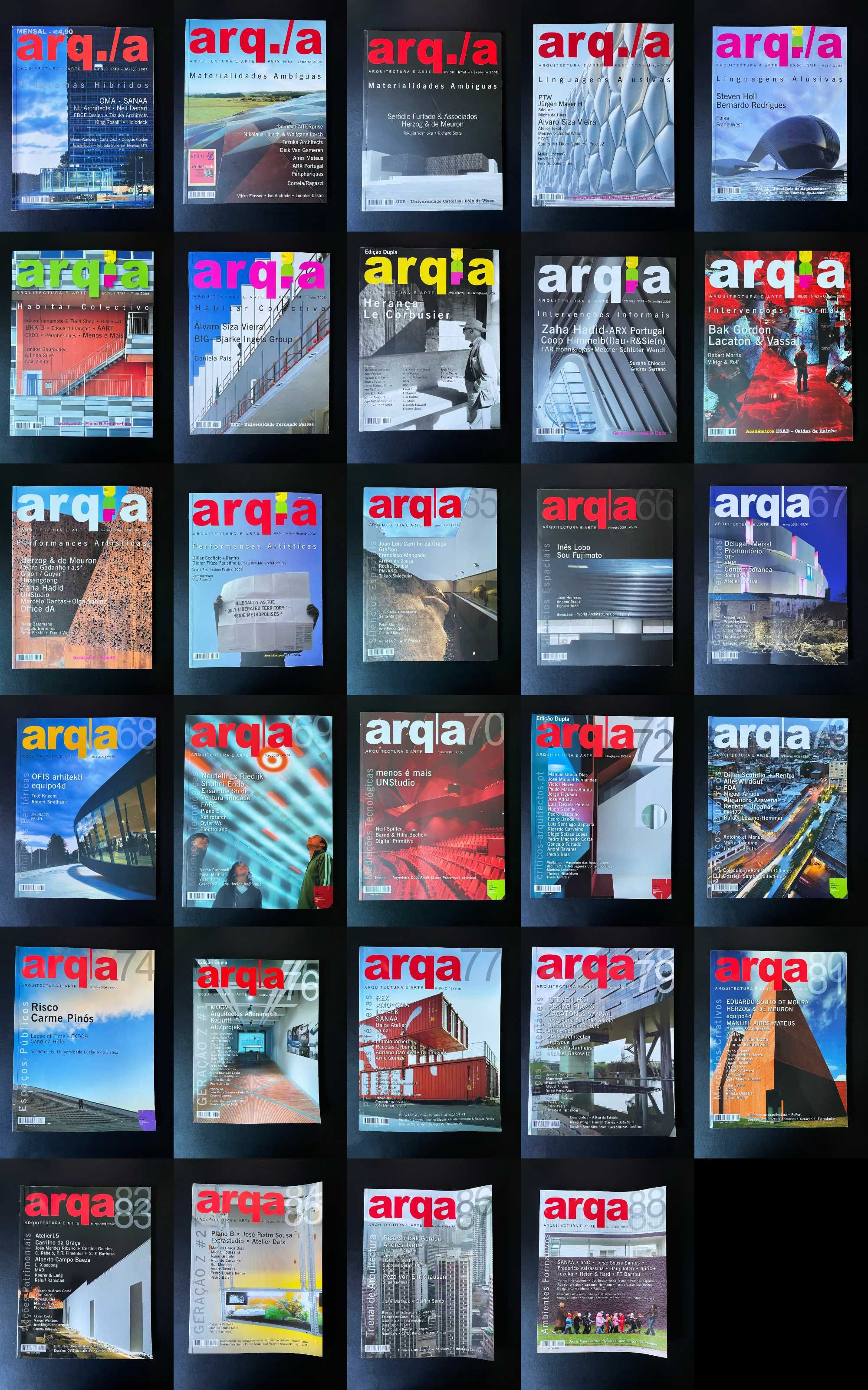 Revistas Arq./A - Arquitectura e Arte