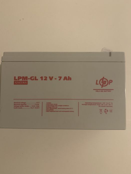 Logicpower 12v 7ah аккумулятор GEL