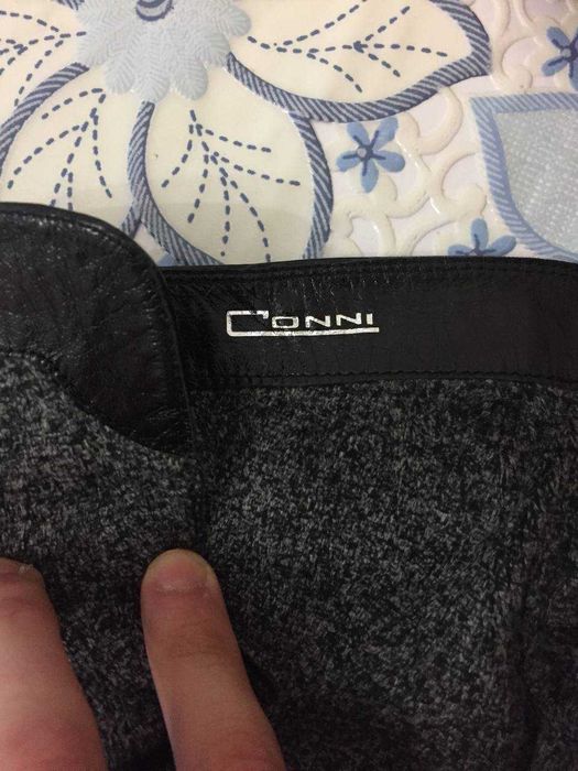 Кожаные лакированные ботильоны Conni