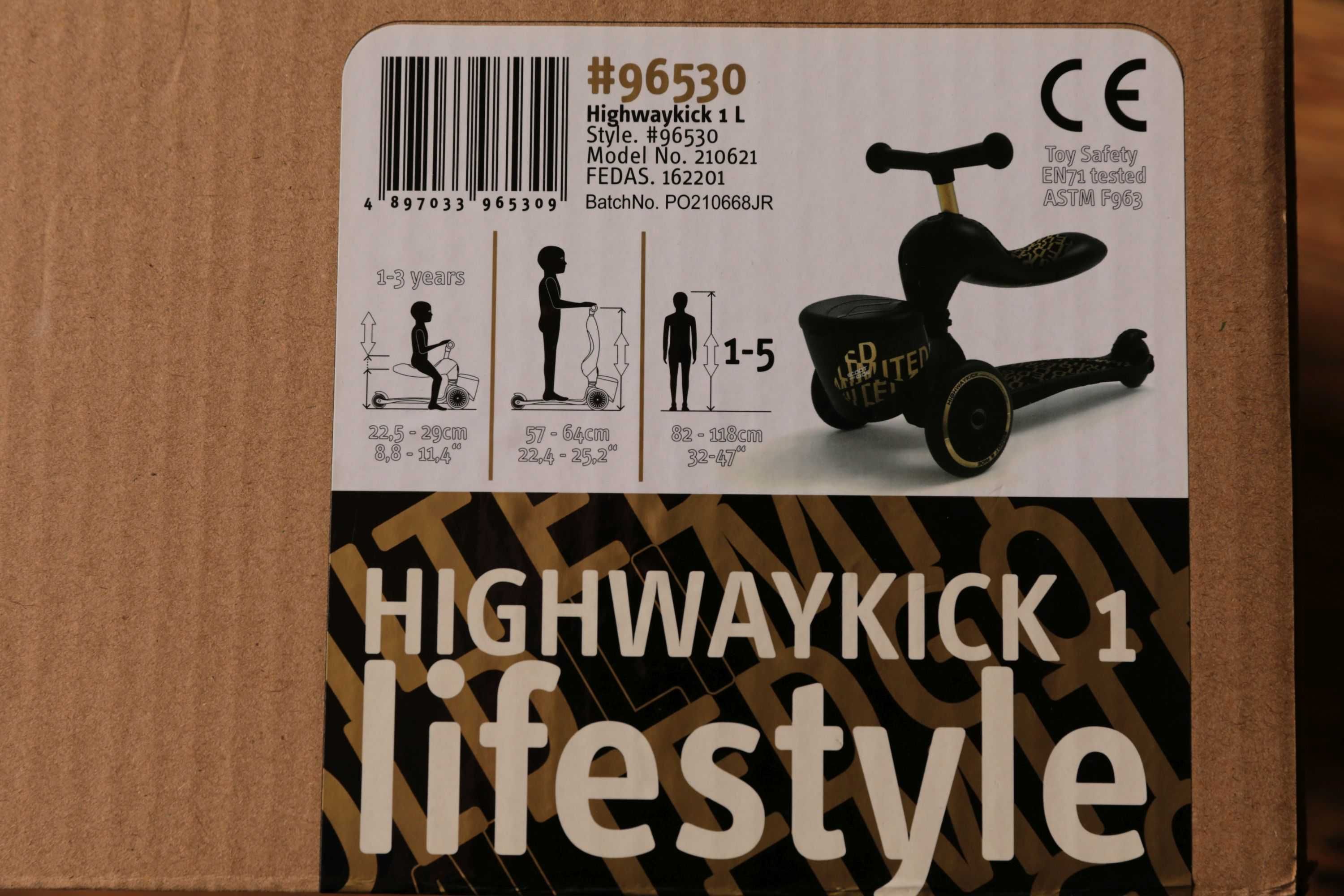 Hulajnoga jeździk SCOOT and RIDE, WERSJA LIMITOWANA (z bagażnikiem)
