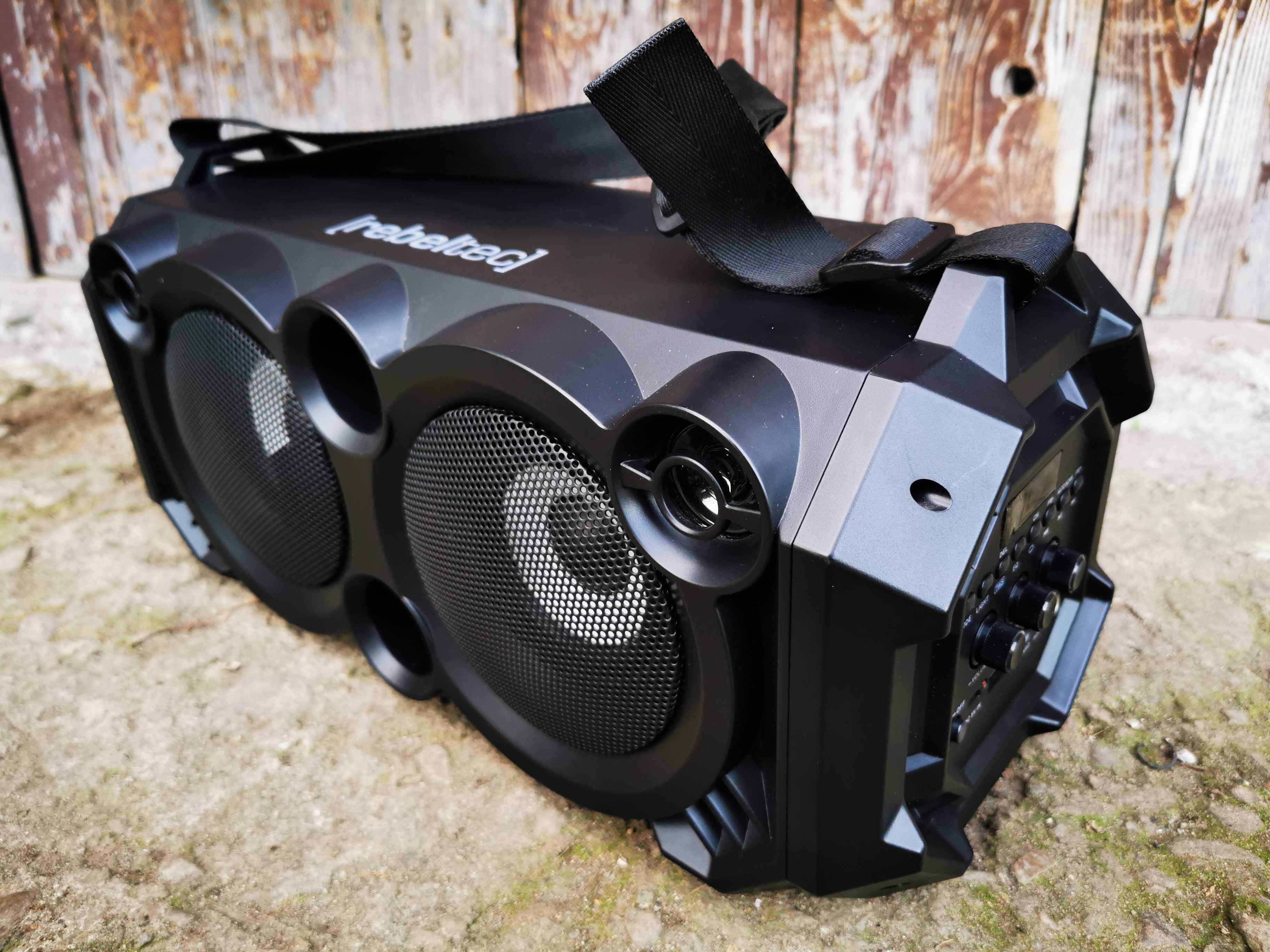 BOOMBOX Kolumna Nagłośnieniowa Głośnik BLUETOOTH Radio Wieża SUBWOOFER