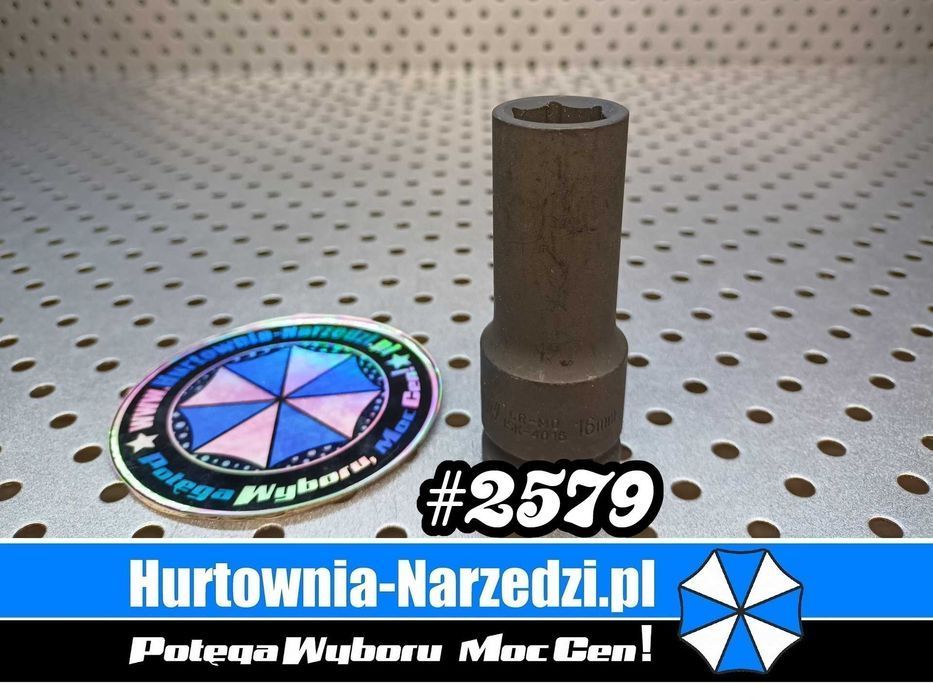 Nasadka 16mm Nasadka udarowa długa 16mm 1/2'' klucz nasadowy 16mm