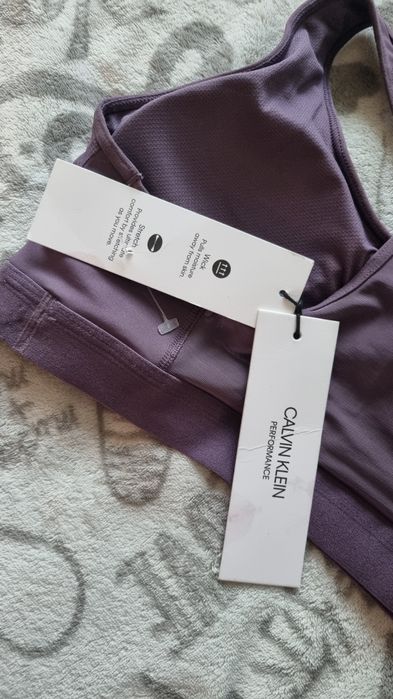 Biustonosz,  stanik sportowy top Calvin Klein