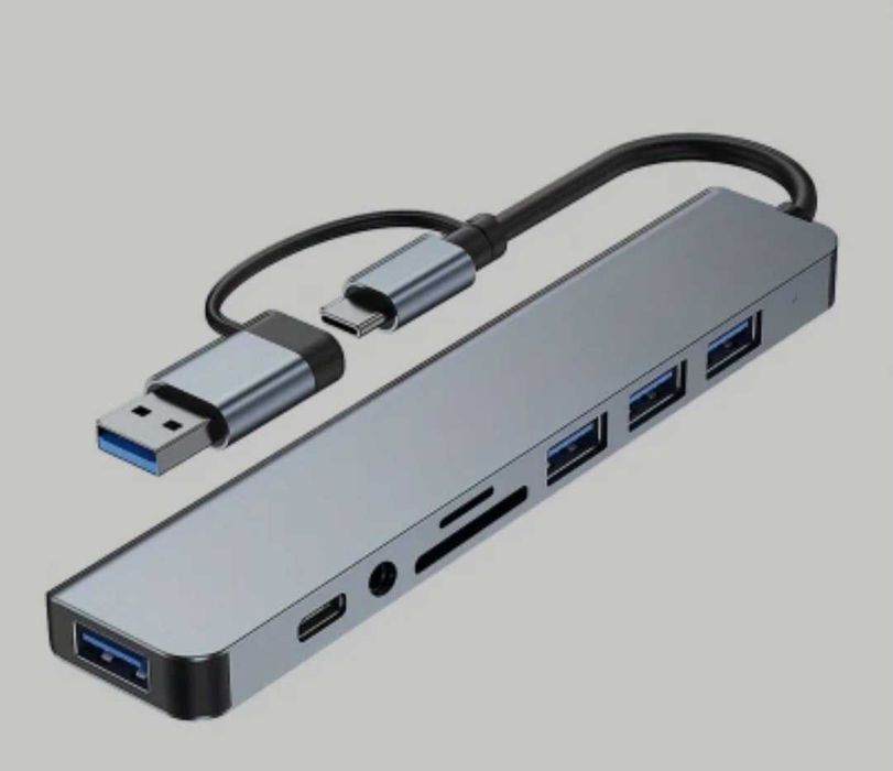 Usb-хаб для ноутбука, usb,type-c