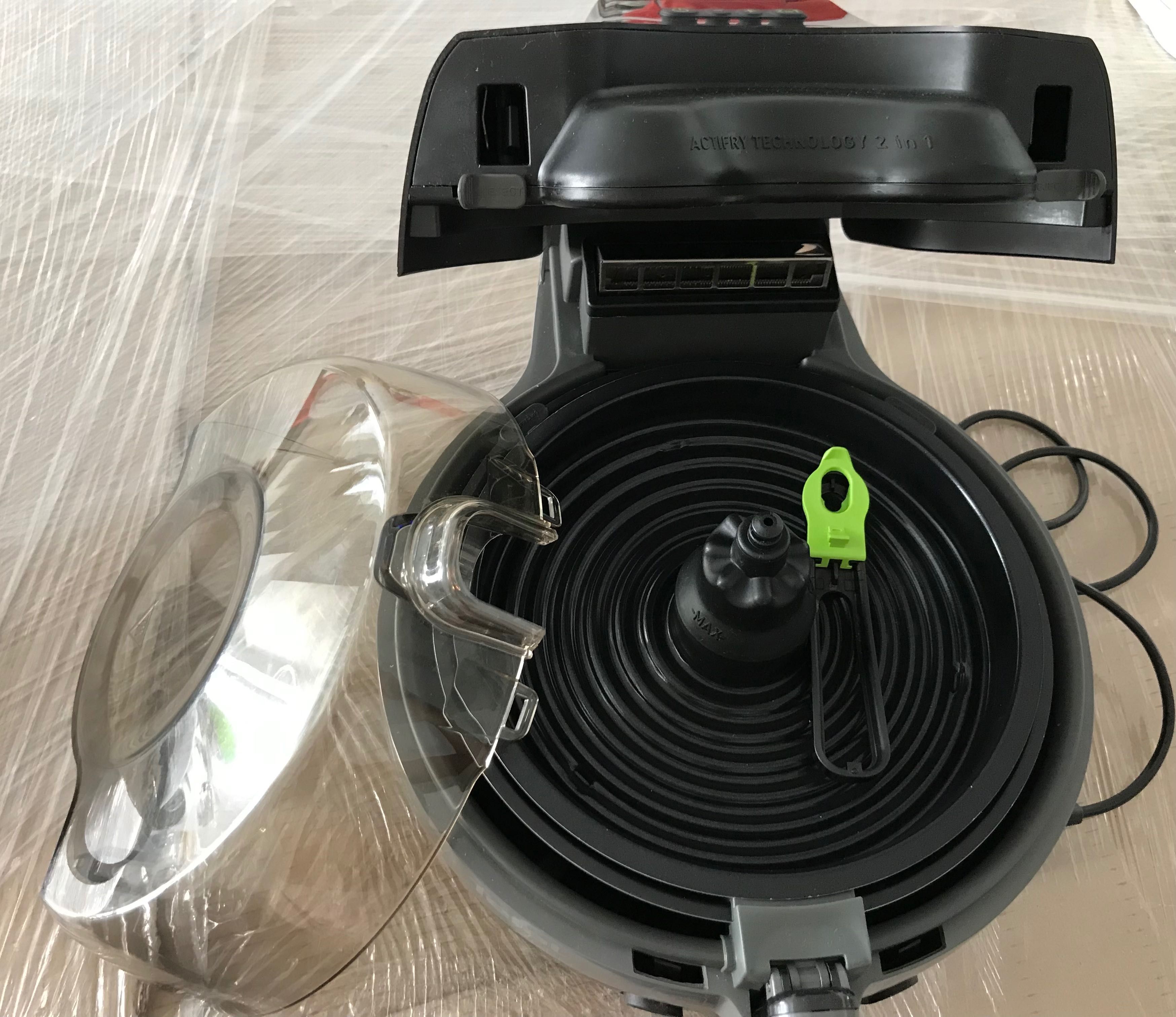 BAIXA PREÇO- 65€ ACTIFRY -Fritadeira sem óleo Actfry Tefal 2 em 1