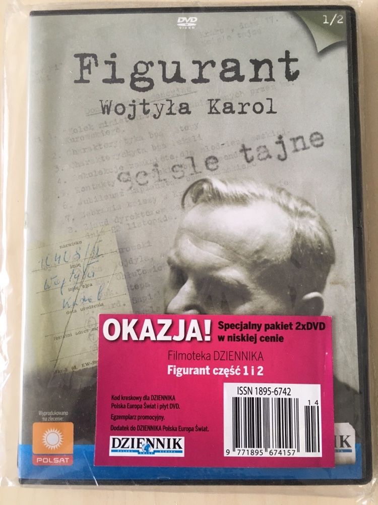 Figurant Wojtyła Karol Film DVD