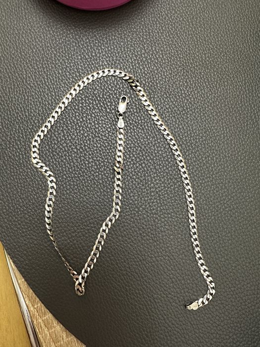 Męski lancuszek srebrny 50 cm