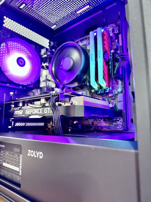 Computador Gamer Ryzen 2600 | GTX 1660 Super | nvme