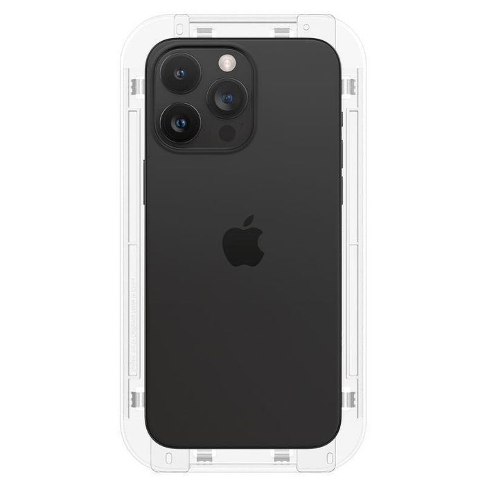 Szkło Hartowane Spigen Glas.tr ”Ez Fit” Fc Iphone 15 Pro Max Czarny