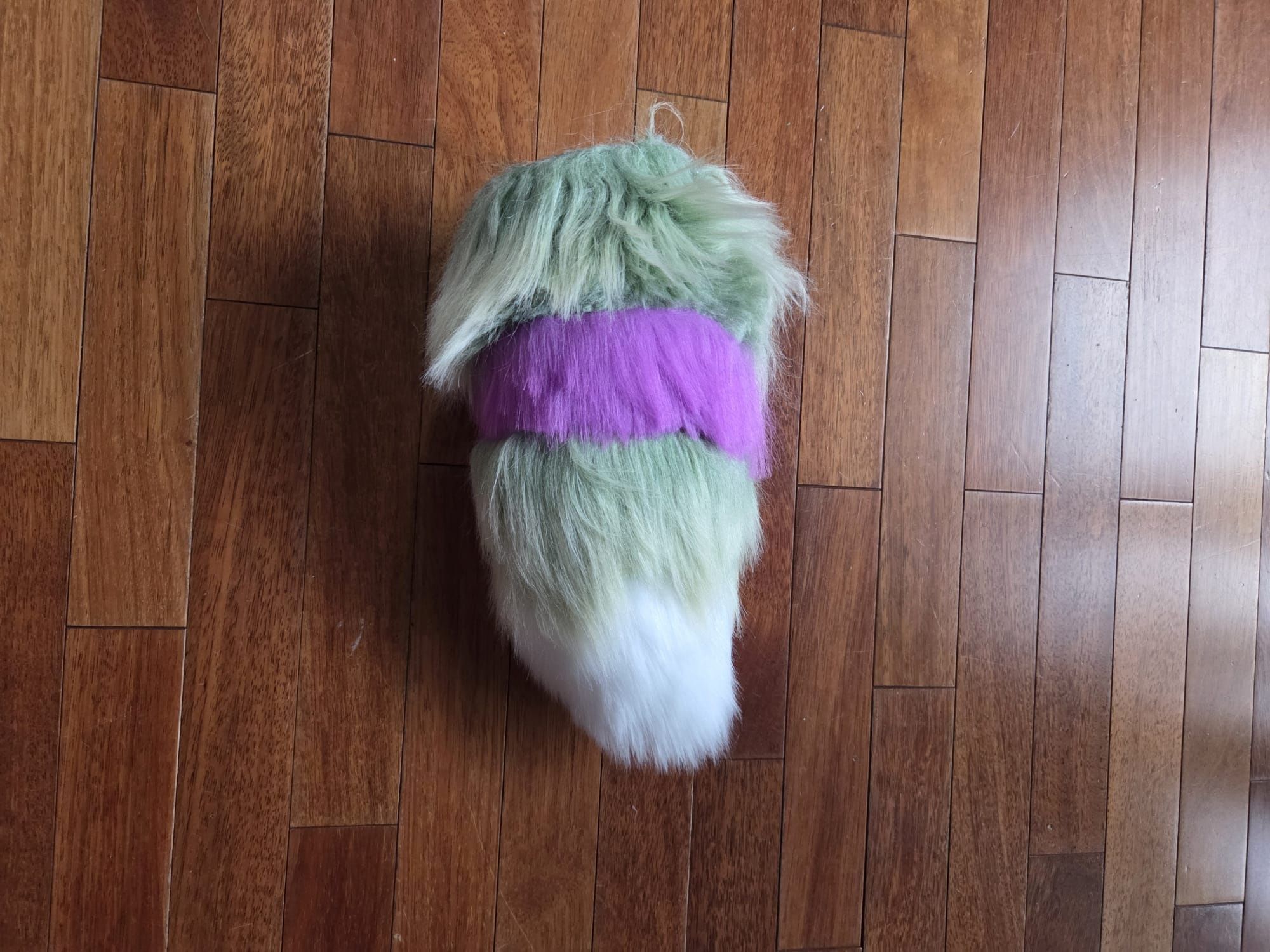 Partial fursuit dino mask