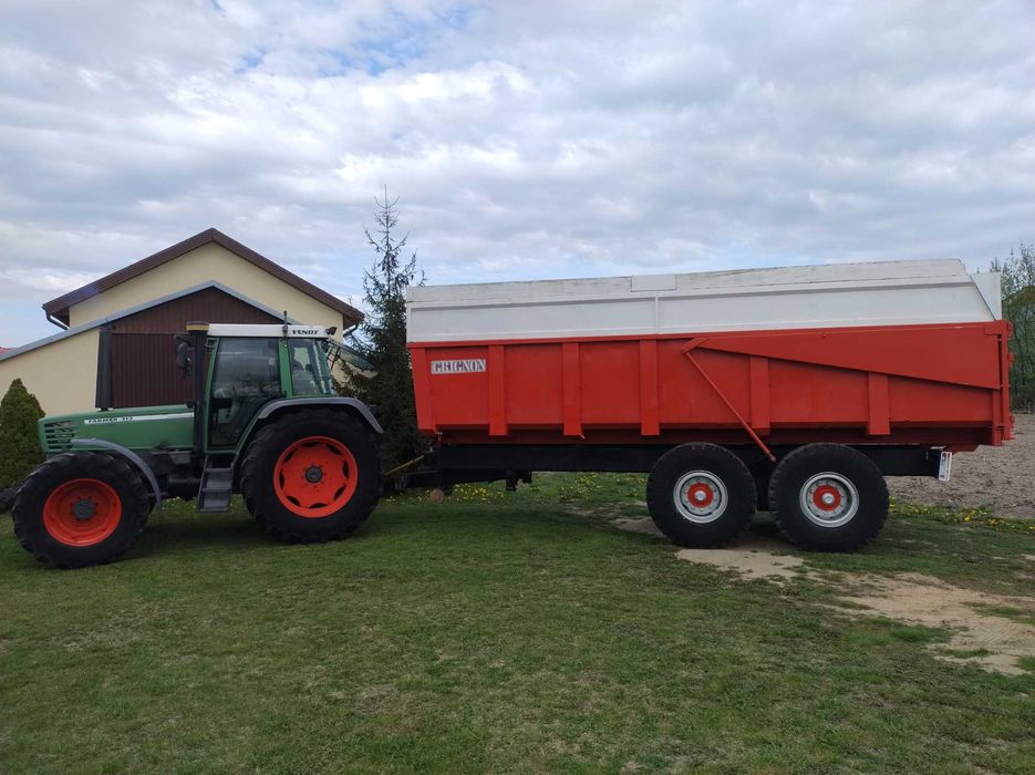 Przyczepa tandem wywrotka 20ton Grignon 27m3 kiper sprowadzona joskin