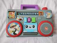 Fisher-Price ucz się i śmiej radiomagnetofon