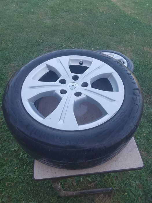 Felgi aluminiowe Renault Grand Scenic III z oponami Continental