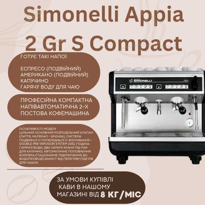 Оренда кавового обладнання та кавомашин