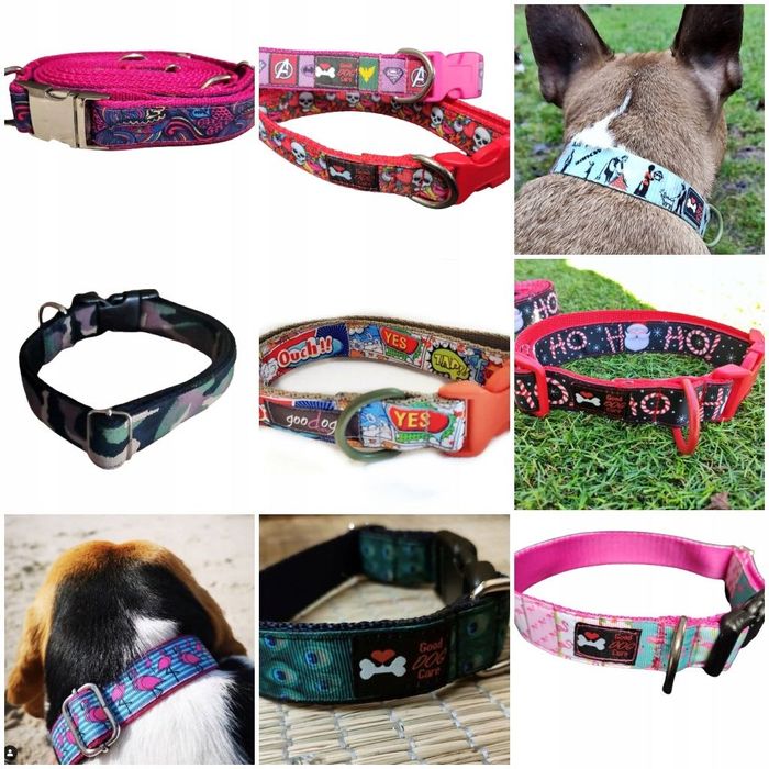 Obroża obroże dla psa DUŻO WZORÓW! Marvel Komiks Król Lew FLAMING