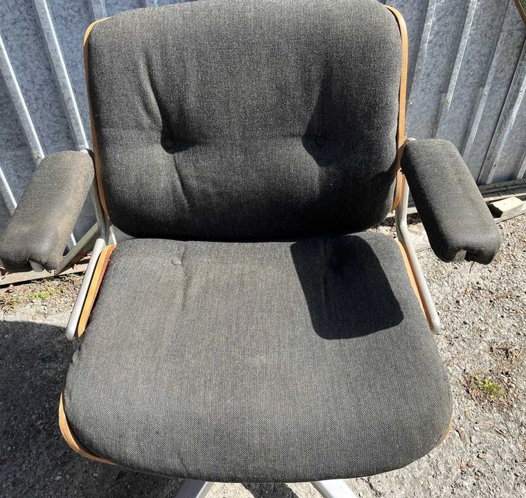 Unikat! Fotel obrotowy Stoll Giroflex lata 60 vintage