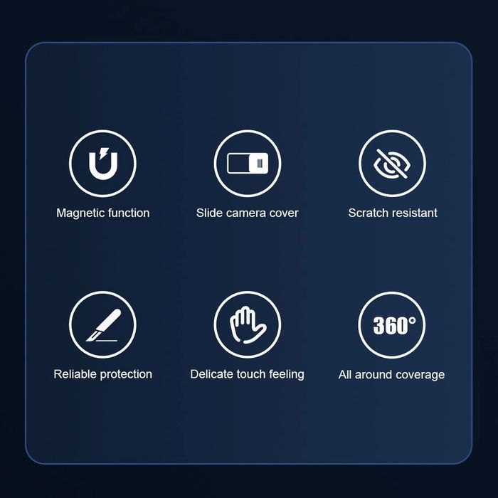 Nillkin CamShield Pro Magnetic Case etui iPhone 14 Plus MagSafe