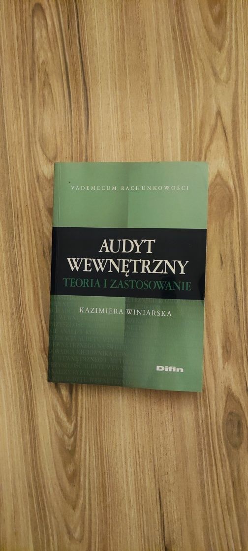 Książka "Audyt wewnętrzny" Winiarska