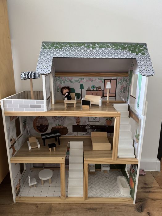 Domek dla lalek + wyposażenie REZERWACJA