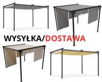 NOWA pergola pawilon tarasowy ogrodowy do ogrodu 3x3 3x4 3x6