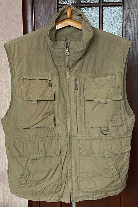 Жилет хакі GLOBE TROTTER (безрукавка) .