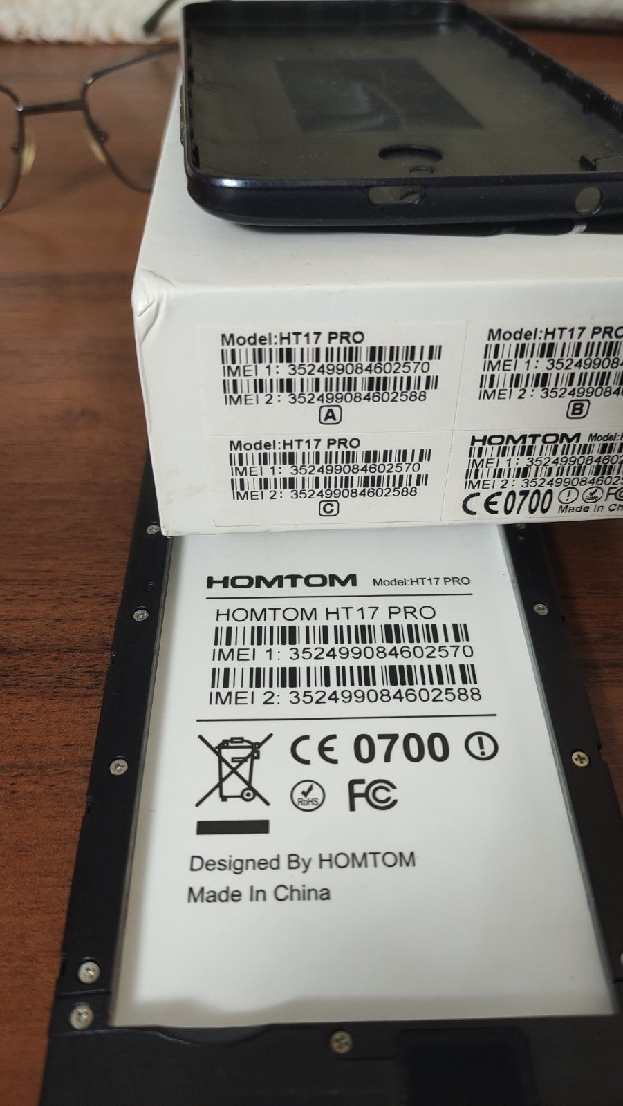 Homtom ht17 Pro смартфон