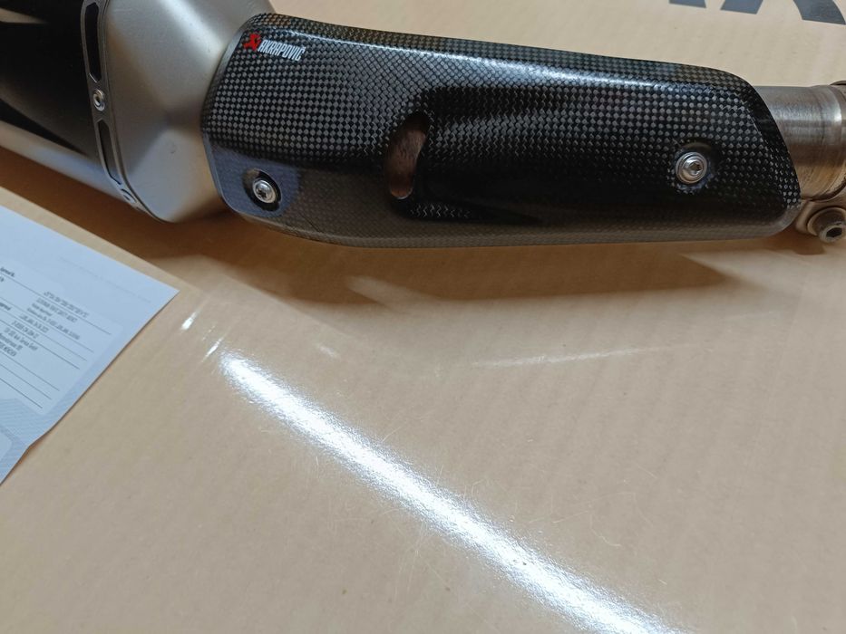 Ponteira Akrapovic Yamaha Tenere 700 Black Color