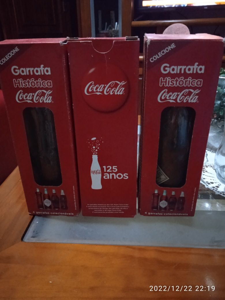 garrafas da coca cola coleção 125 anos