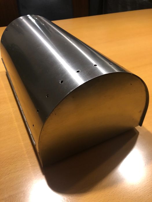 Caixa em aço inox!