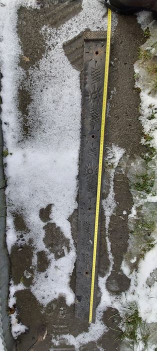 Zawiasy ozdobne ze  starej stodoły