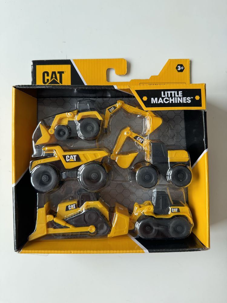 Оригінал CAT Construction Little Machines Набір машинки міні техніка