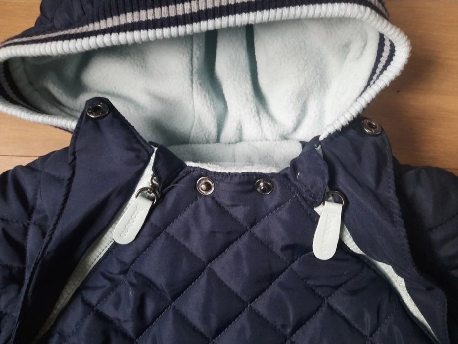 Babaluno kombinezon zimowy chłopięcy 3-6 miesięcy 68