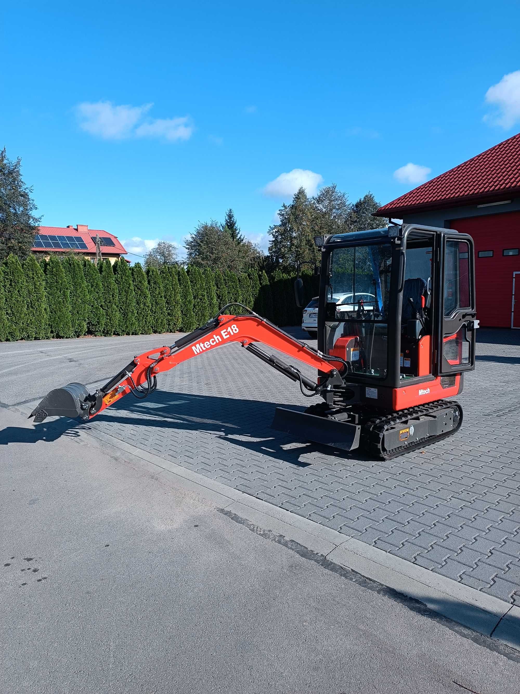 Mini Koparka ERE18H ROK 2024 1,8 T