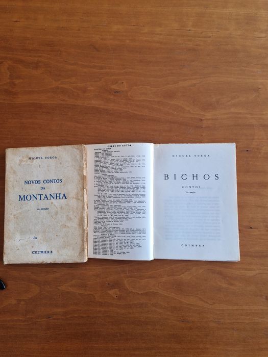 "Novos Contos da Montanha" e "Bichos", de Miguel Torga