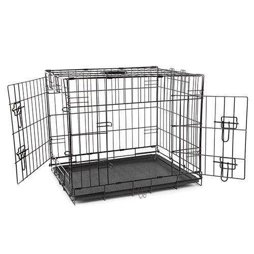 NOVO - Dog Crate, Jaulas para cão e gato. transportadora metal