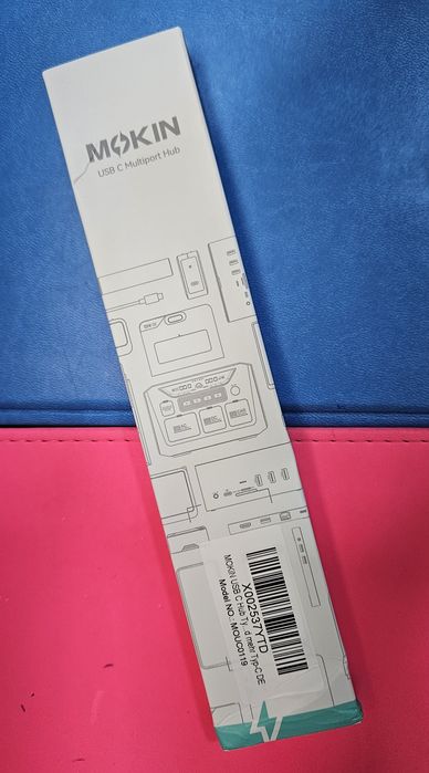 HUB MOKiN 7w1 Apple MacBook air HDMI 4K60Hz USB C