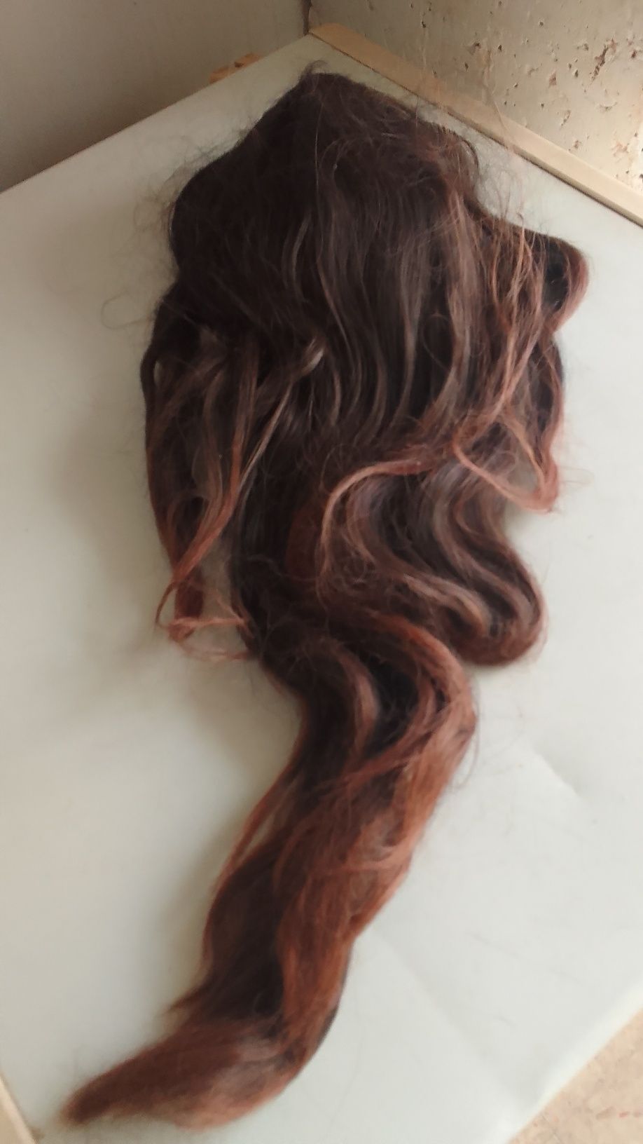Pelucas cabello natural..vinho 54 a..