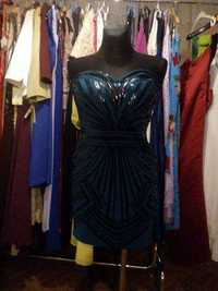 Sukienka brokatowa rozmiar 36