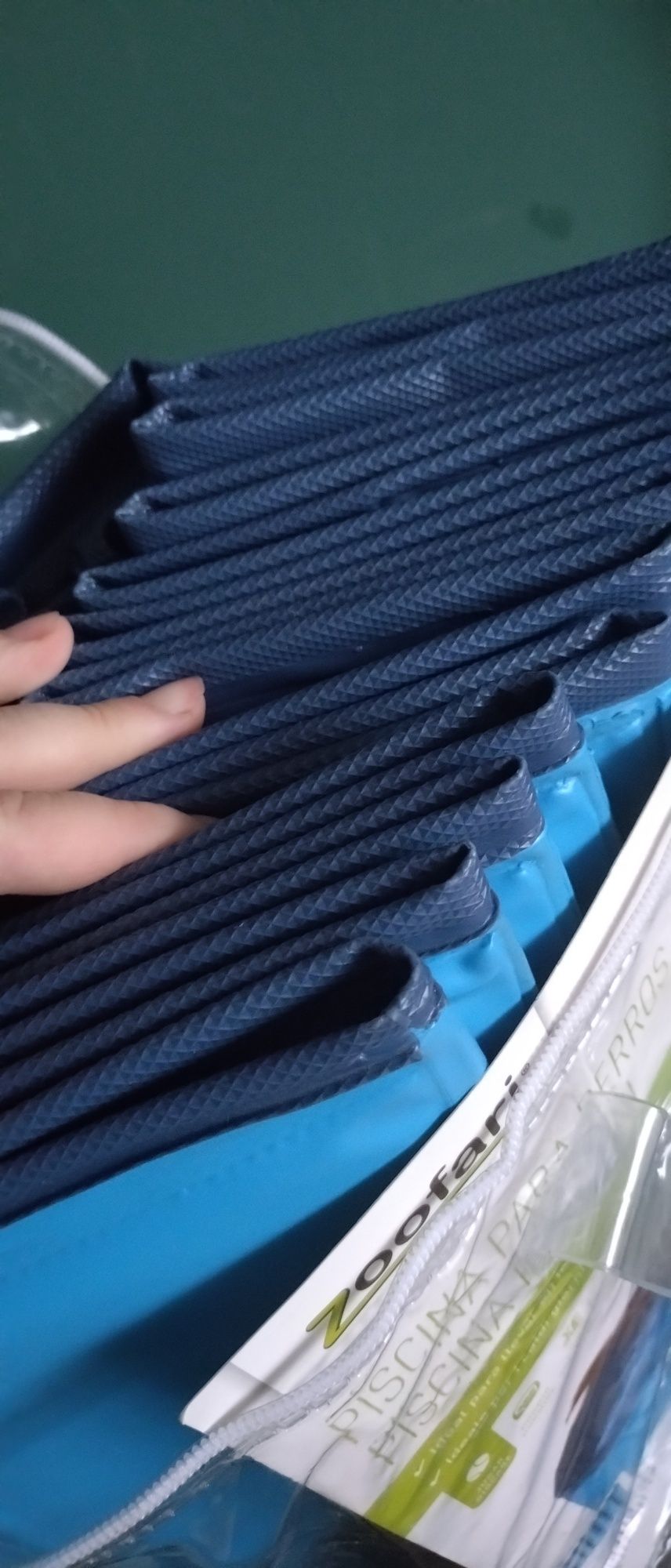 Nowy duży basen zoofari składany dla psa 120x30 do ogrodu zabawa pupil