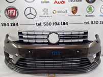 VW CADDY 2K5 ALLTRACK 15- ZDERZAK PRZEDNI PRZÓD BRĄZOWY NA 6XPDC 6X PDC + SPRYSKI , POSIADA ATRAPĘ / GRILL + KRATKA ŚRODKOWA ORAZ SPOJLER , NR 2K5807221K , NR AUKCJI NZ1343